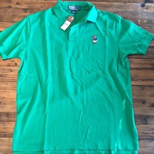 Classic Fit Cotton Polo Bear Shirt